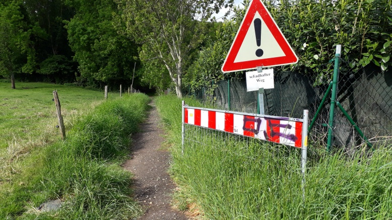 Schadhafter Weg Schadhafter Weg